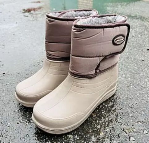 Зимові дутики на піні та хутрі на блискавці або на липутці 37-41