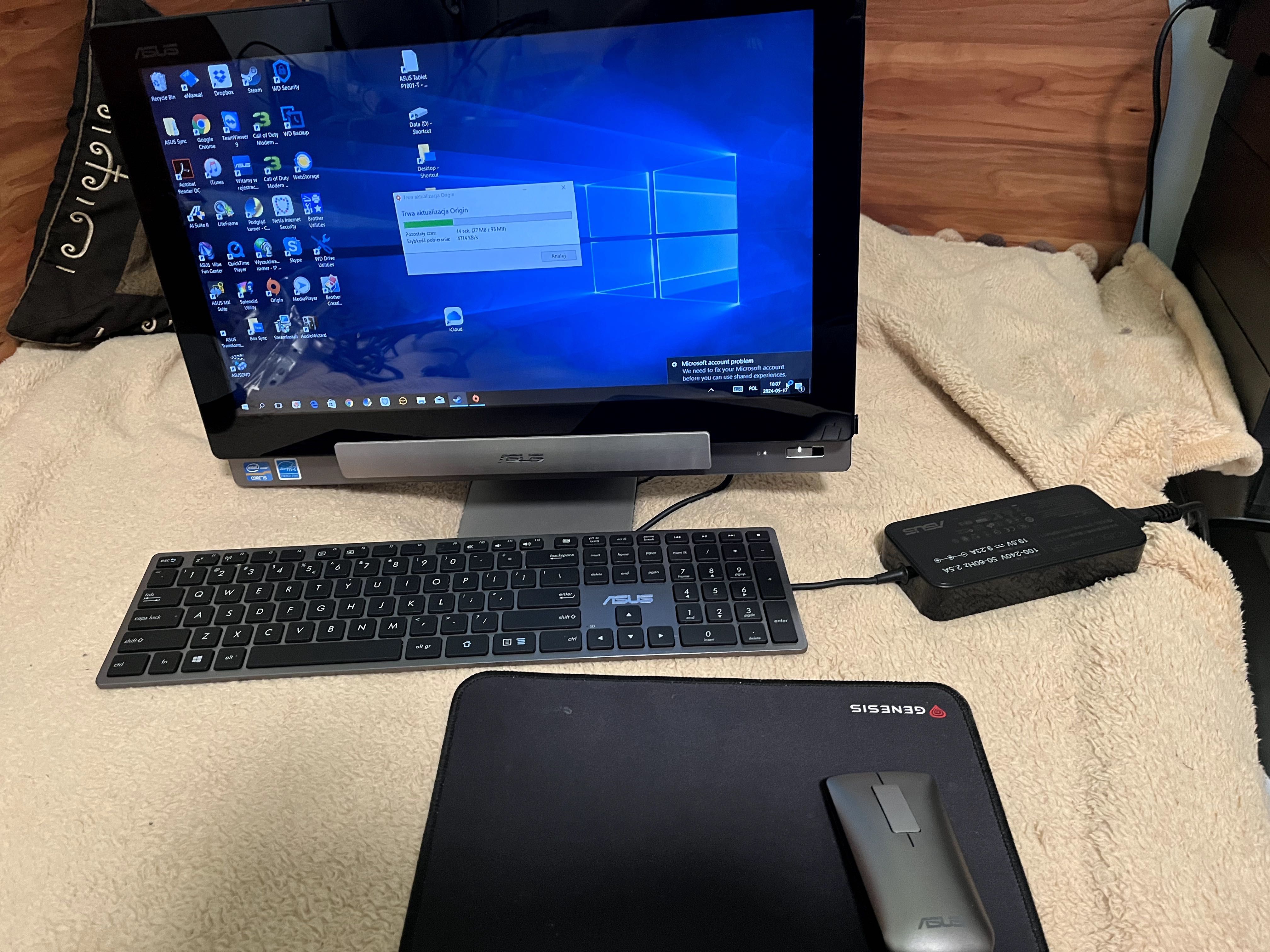 ASUS Transformer AiO P1801 - KOMPUTER + TABLET,  All-in-One, Wind/Adro
