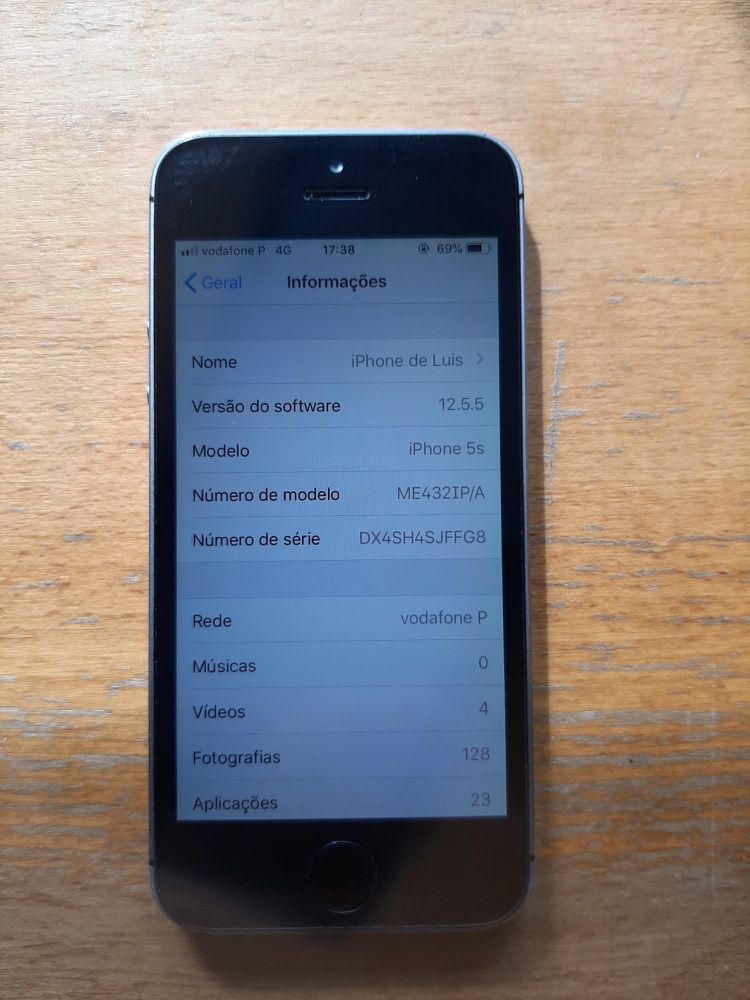 Iphone 5S 16gb vodadone