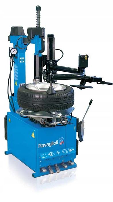 Nowa montażownica do opon RAVAGLIOLI G7645ID.26 z ramieniem do runflat