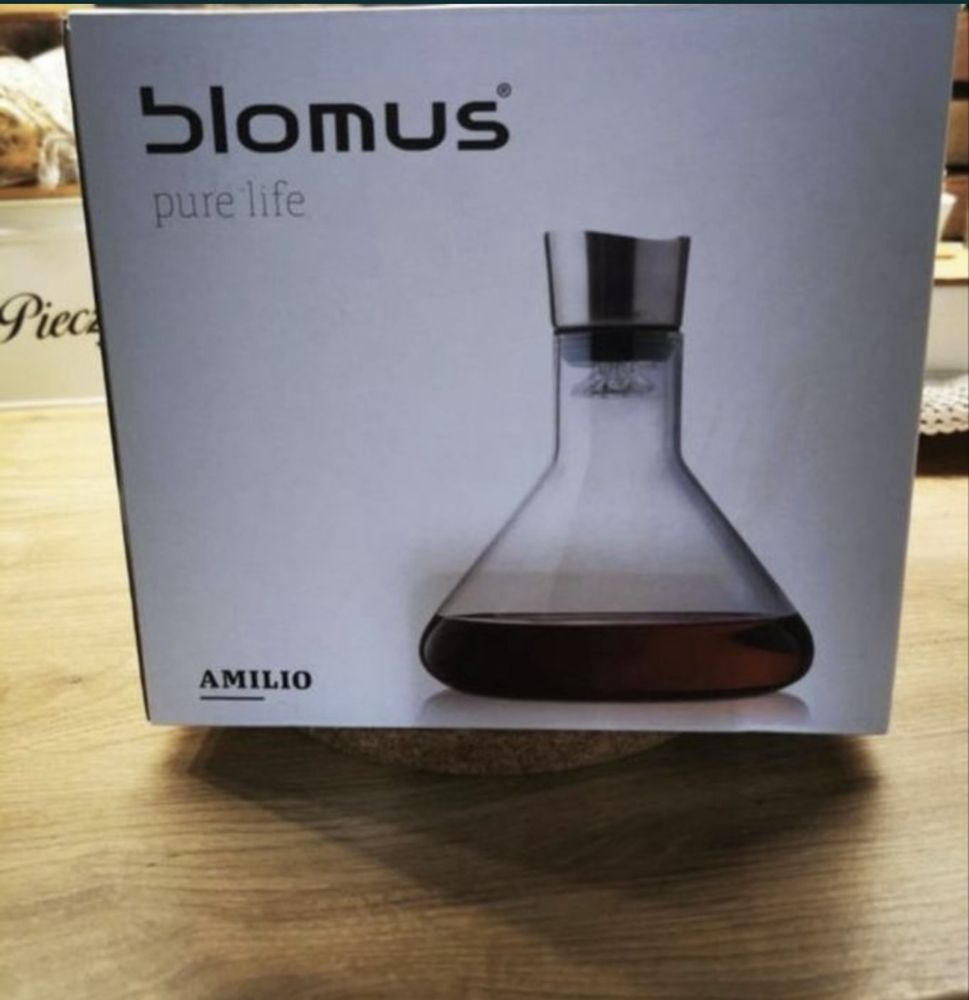 Karafka na wino z dekanterem Blomus 3 sztuki