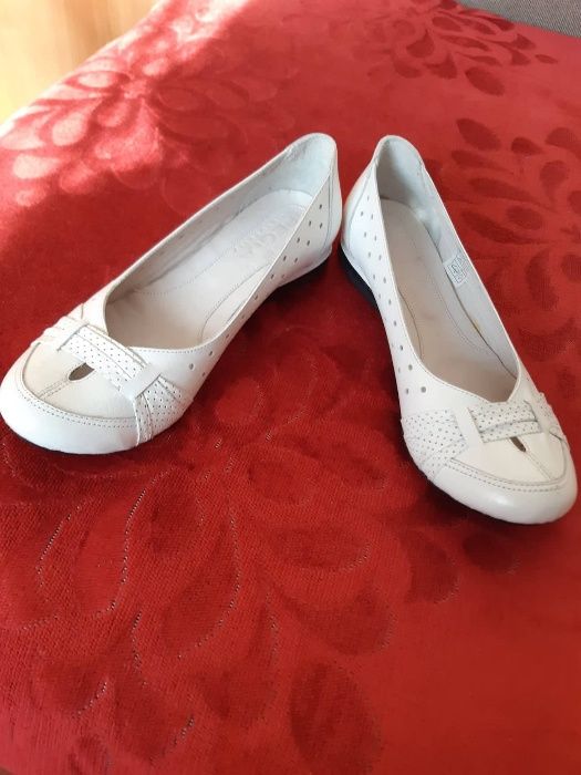 туфли балетки натуральная кожа