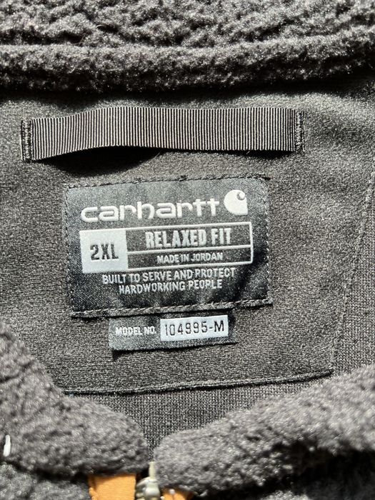 Kurtka Carhartt Fleece Vest Jacket - XL - Czarna - Bardzo dobry stan