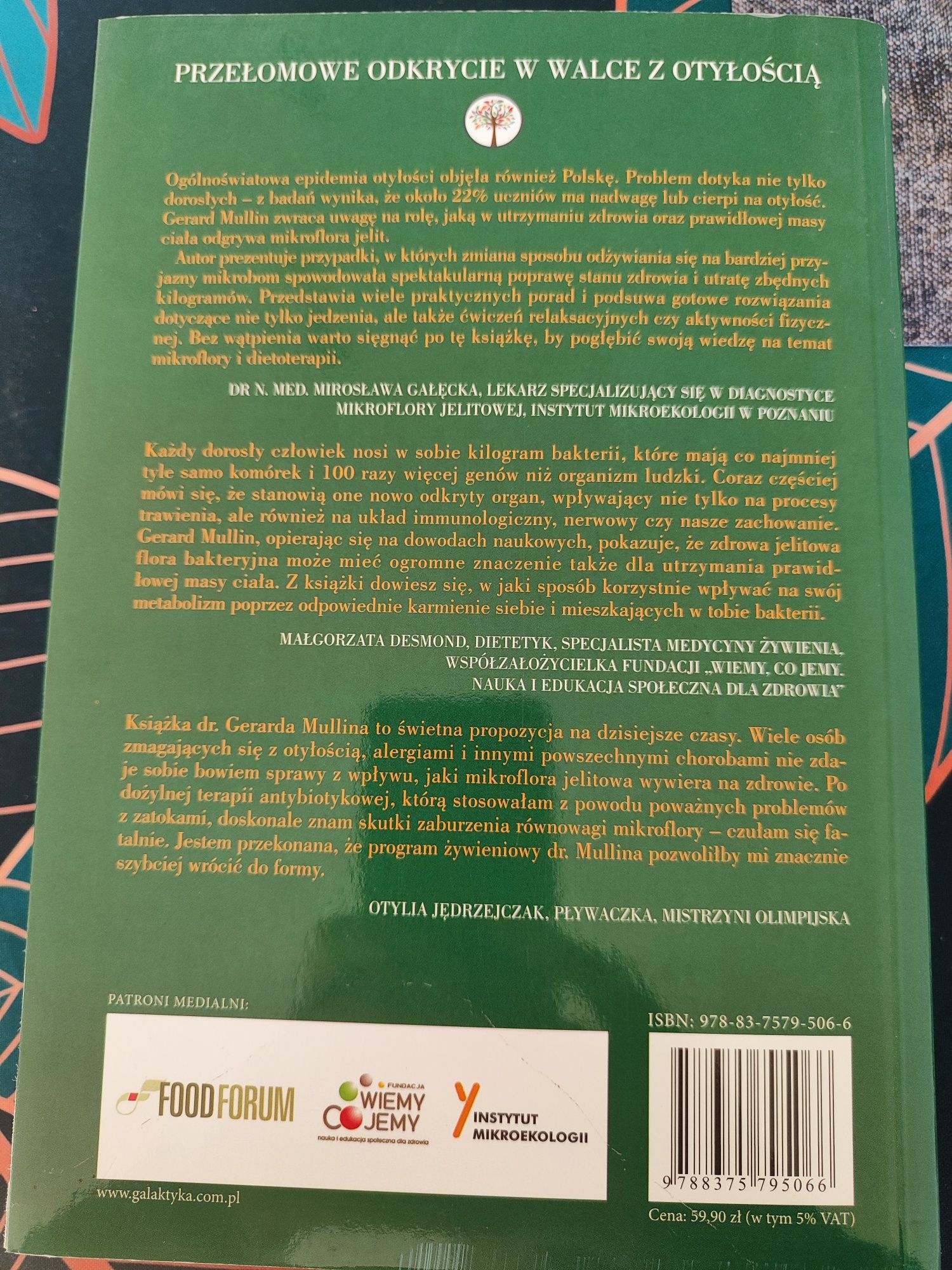 Zadbaj o równowagę mikroflory jelitowej Gerard E. Mullin