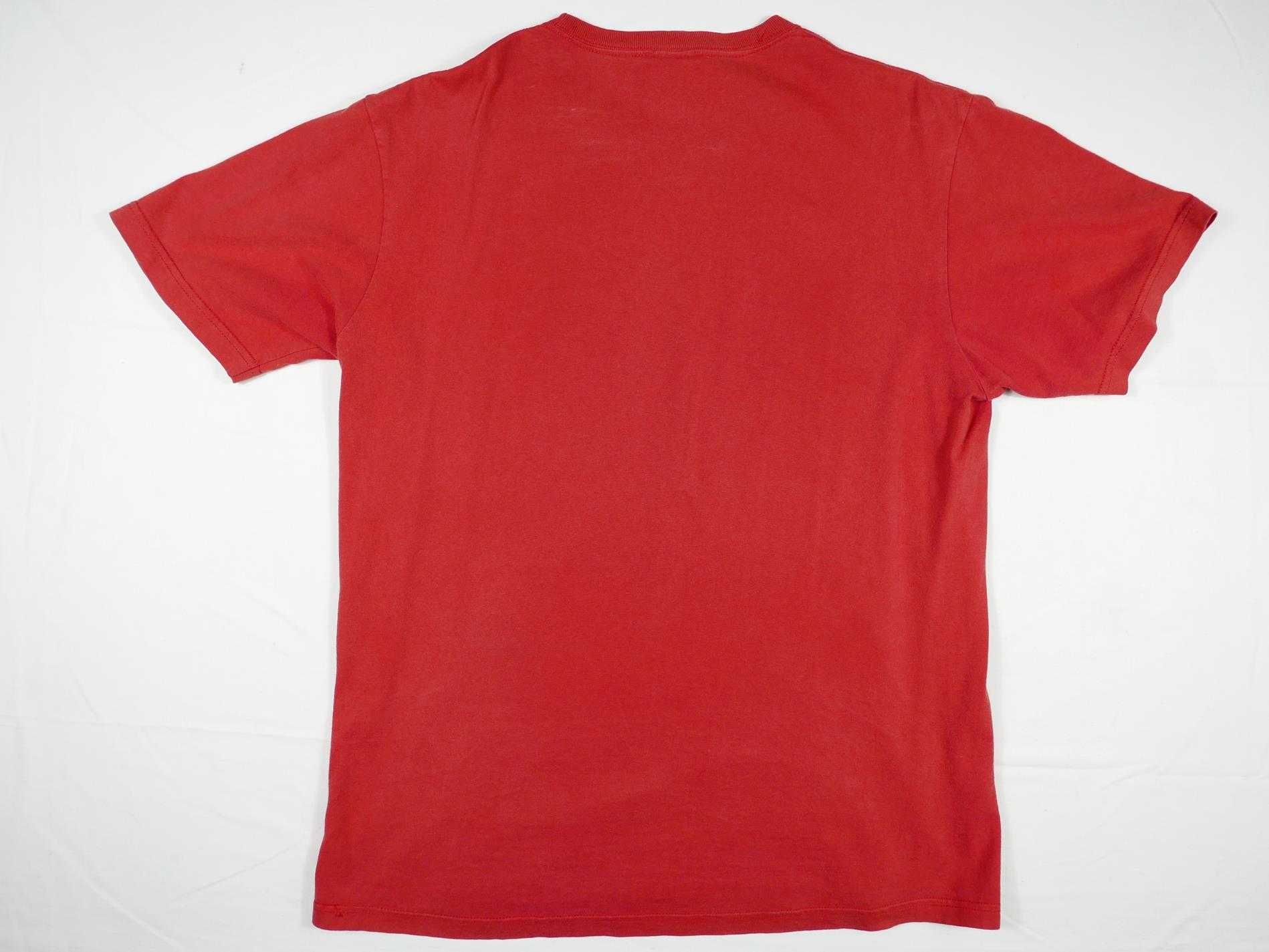 Tommy Hilfiger T-shirt Czerowny Logo Boxy USA Vintage 90s Unikat M