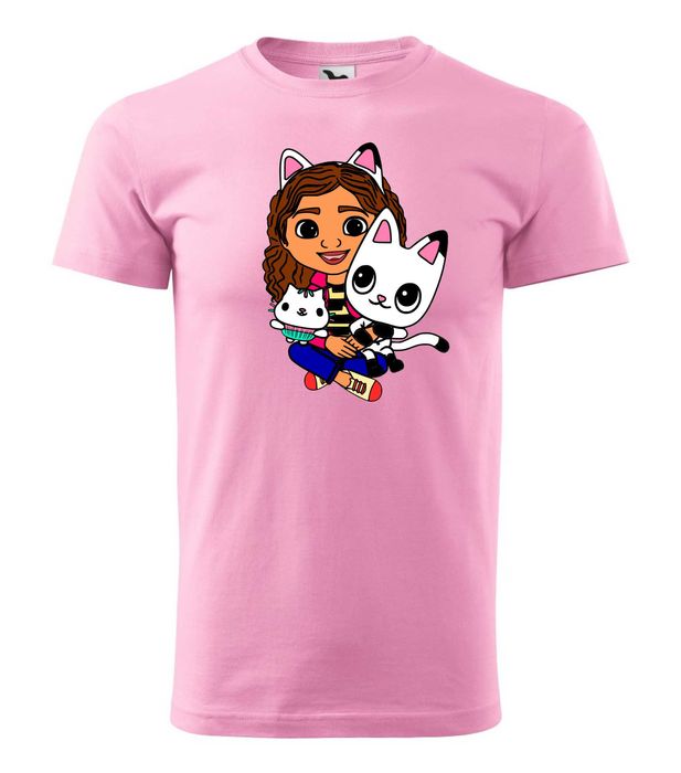 Koszulka t-shirt koci domek Gabi Gabbys dollhouse nowa 104-152cm