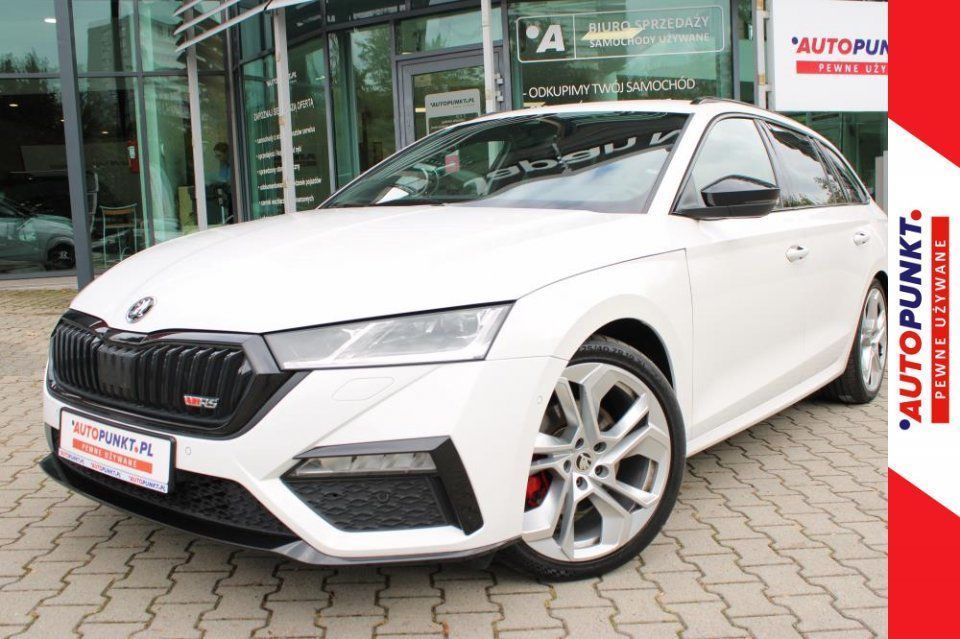 Skoda Octavia RS + DSG + 4WD, 2021r. | I-WŁ | ASO | FV23% | 4x4 | Automat | NAVI | K