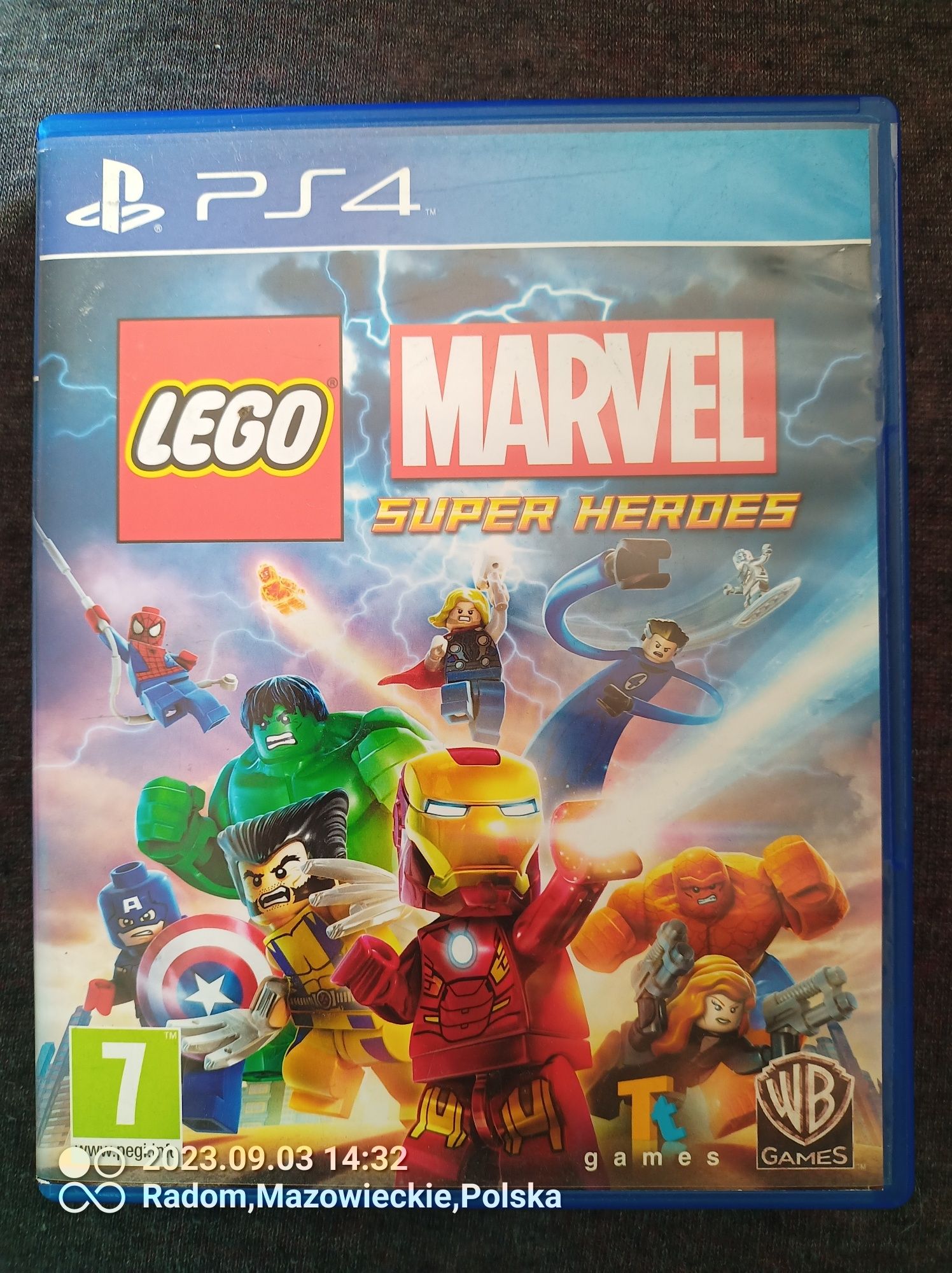 PS4 Marvel Super Heroes gra