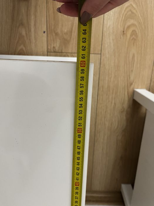 Stolik kawowy bialy polysk