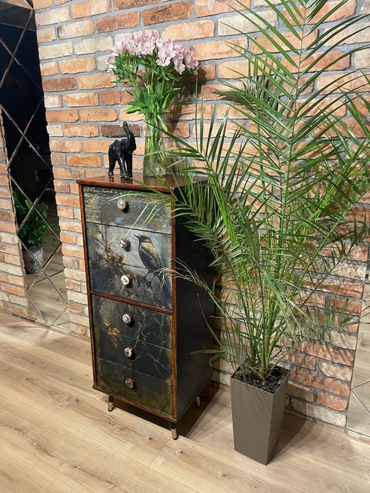 Komoda po całkowitej stylizacje