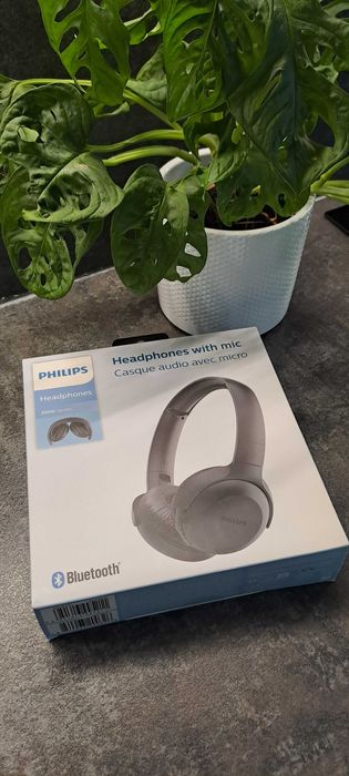 Nowe słuchawki bezprzewodowe czarne Philips - szybka wysyłka !
