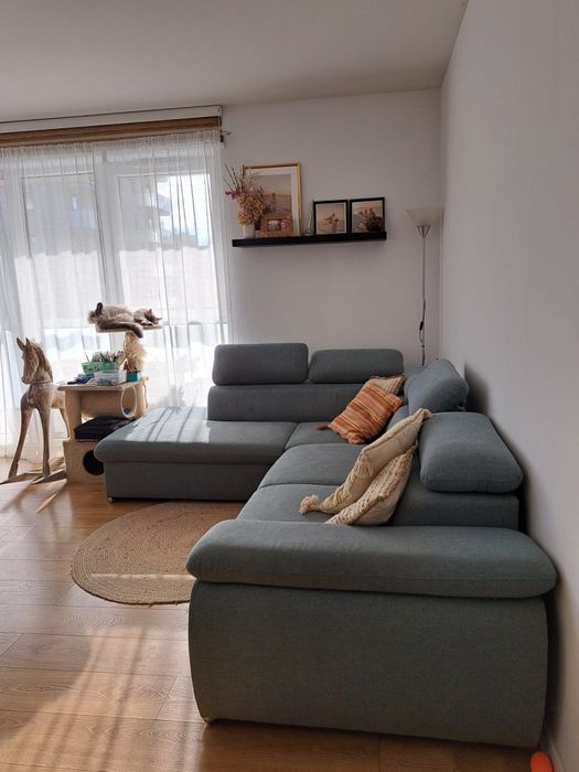 Narożnik wypoczynek zielony