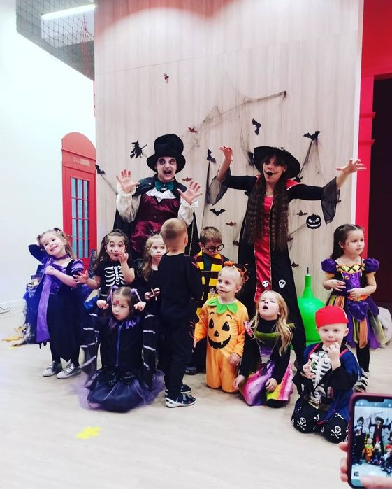 Аніматори на Хеллоуін. Хімічне шоу. Ведуча Дніпро