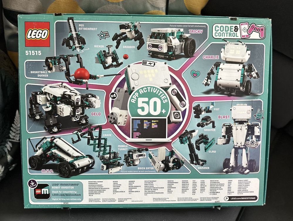 Mindstorm 51515 klocki Lego robotyka caly komplet plus dodatki Polecam