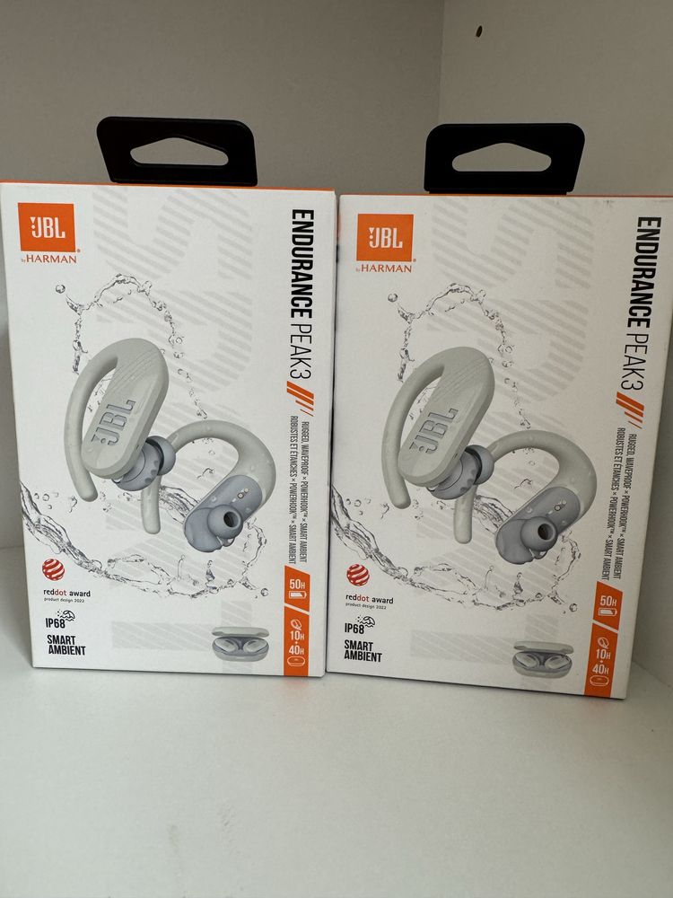 Навушники JBL Endurance Peak 3 (Нові, Запечатані)