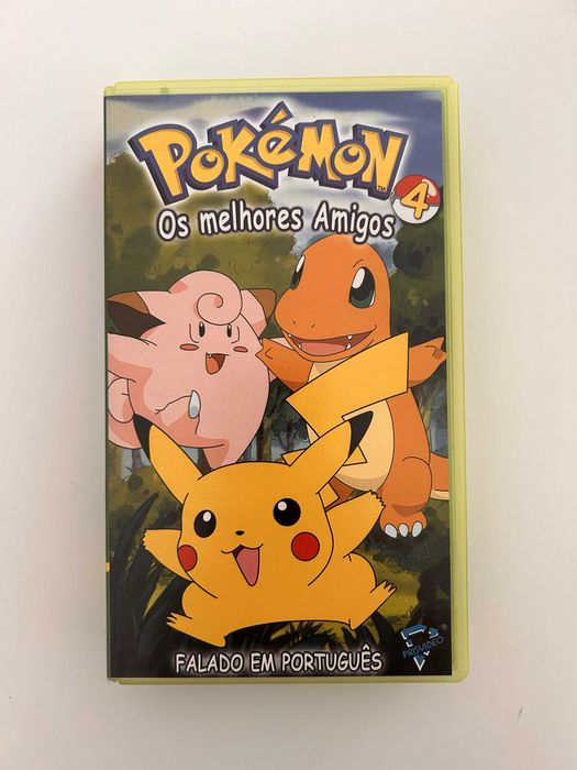 VHS Pokemon 4 Os Melhores Amigos 2000