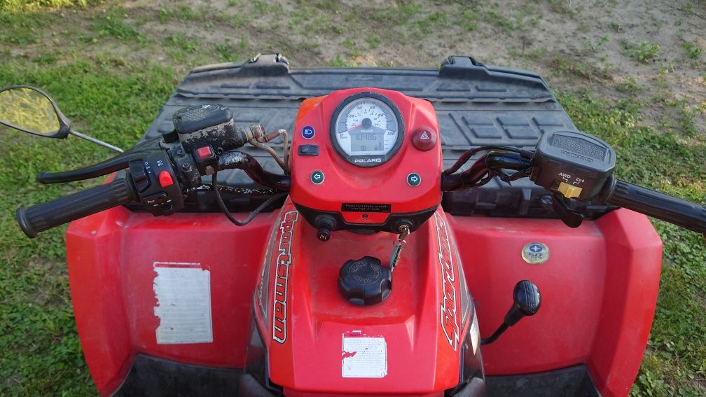 Polaris Sportsman 500 H.O. zarejestrowany