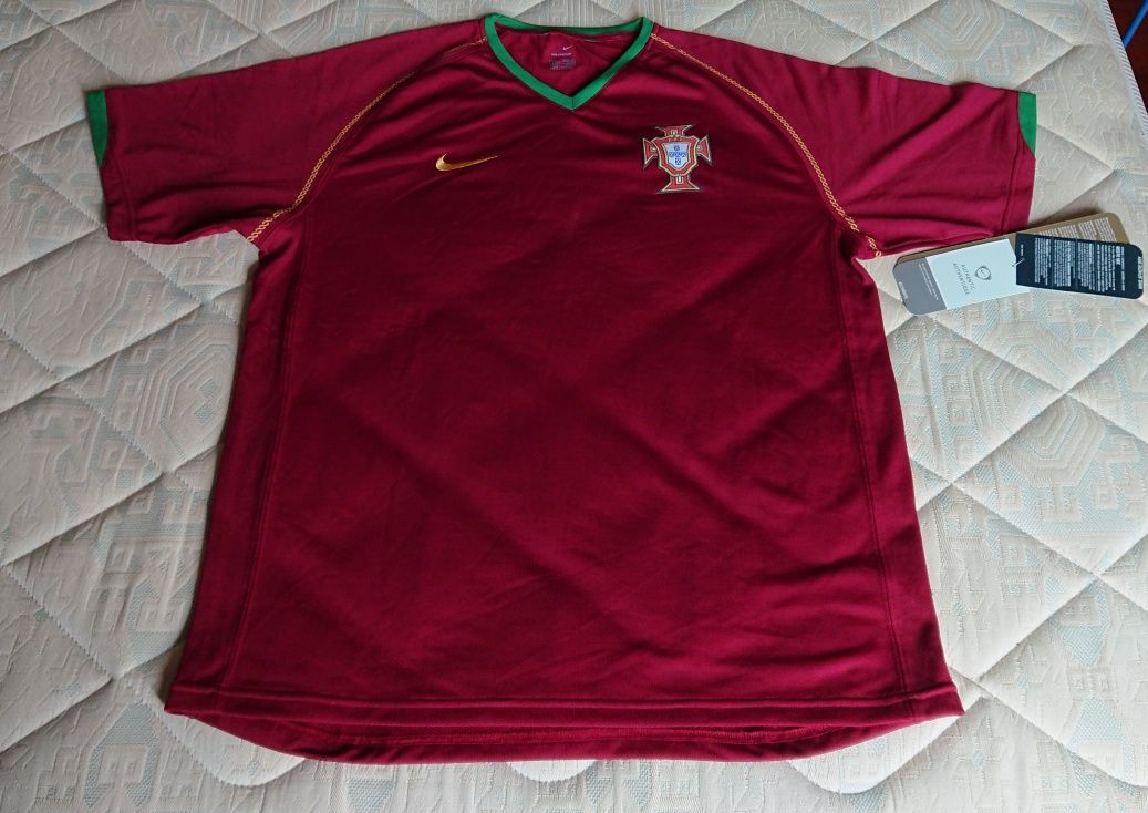 T-shirt Oficial da Seleção Nacional Euro 2008 Nova