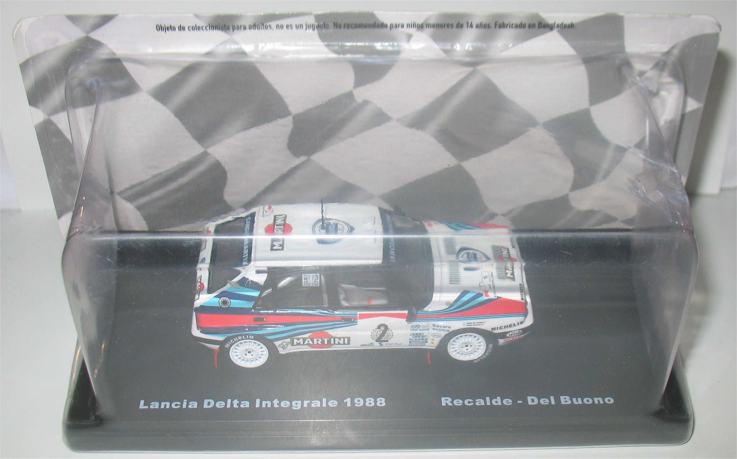 Lancia Delta Integrale - Vencedor Rally Argentina 1988 - Jorge Recalde