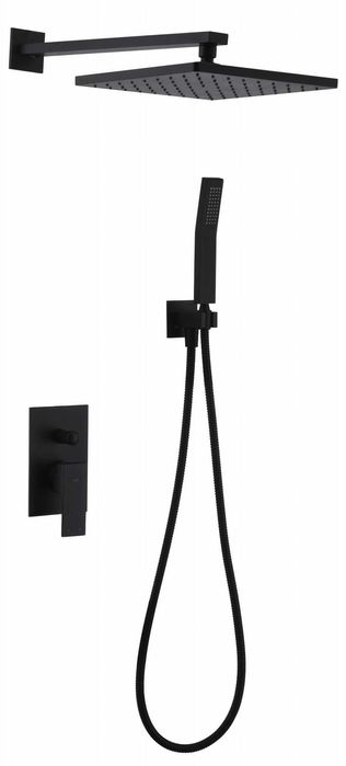 MOBI RUNA BLACK Zestaw prysznicowy podtynkowy 10020.064449BL