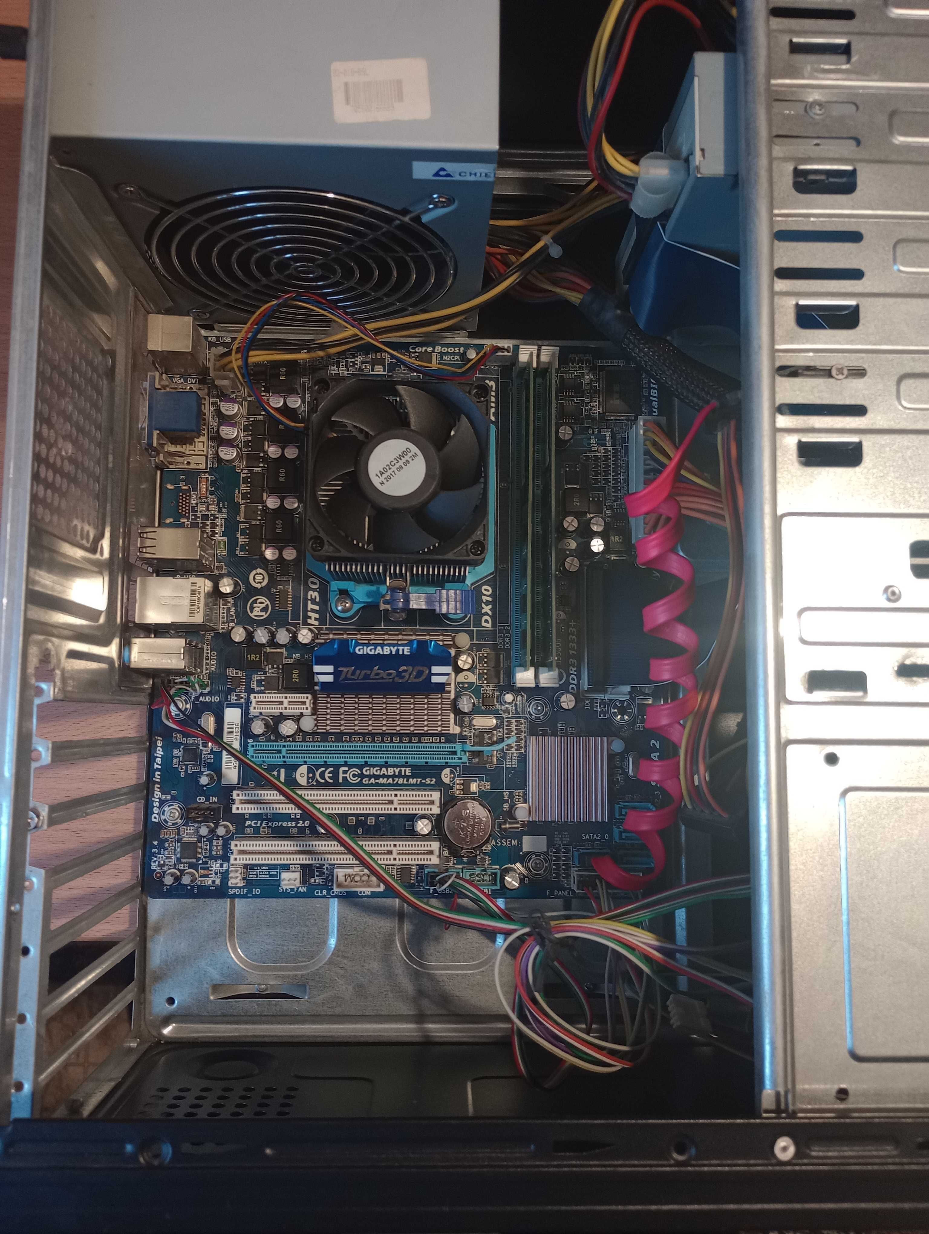 Системний блок для для роботи та навчання: 2 ядра, 6Gb DDR3, 500Gb HDD
