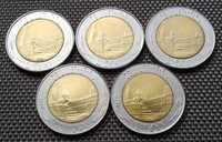 Коллекция  монет 500 лир Италии