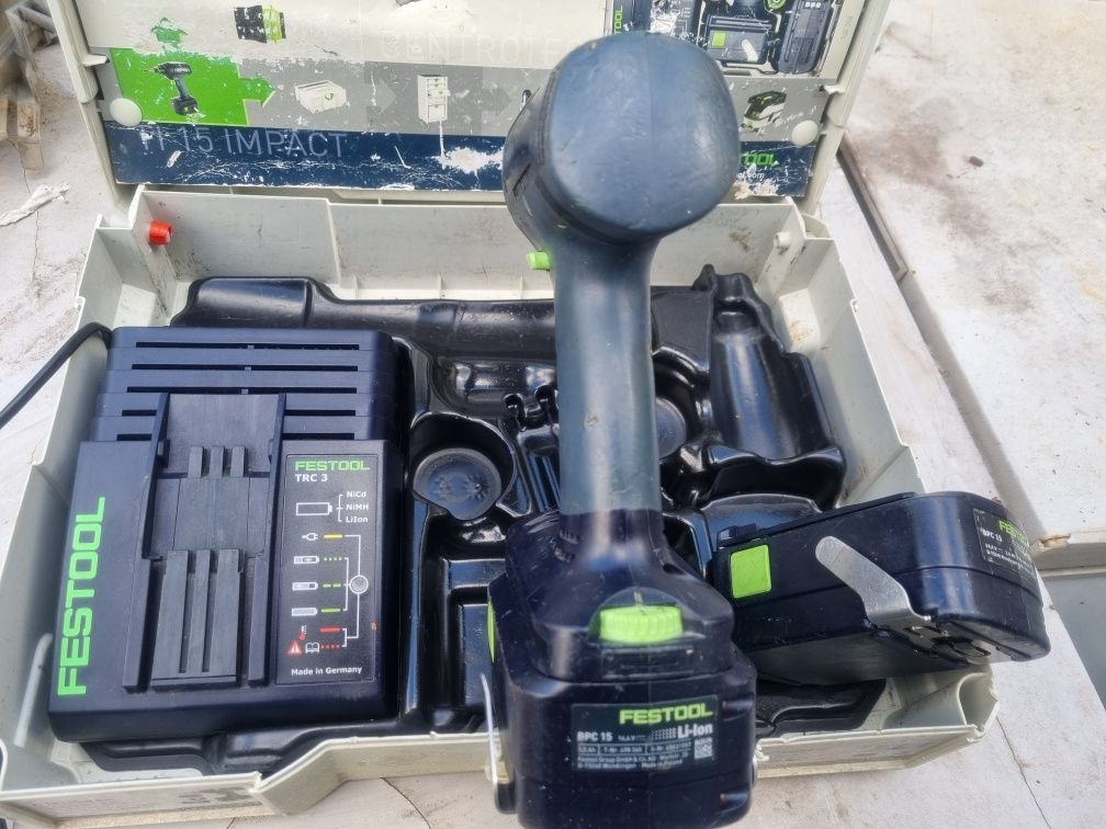 Zakrętarka klucz udarowy festool TI centrotec systainer wkrętarka udar