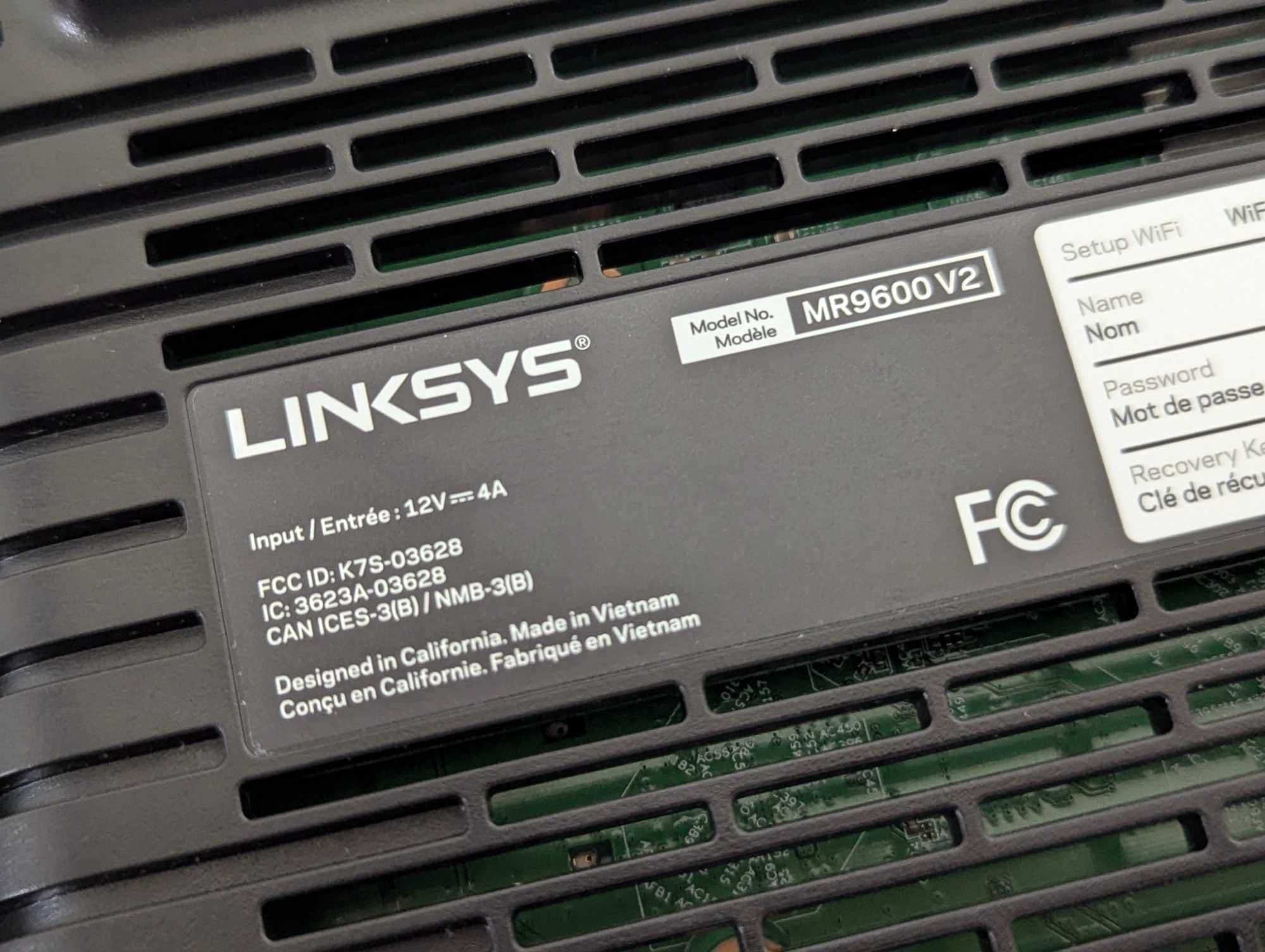 Роутер Mesh Wi-Fi 6 Linksys MR9600 AX6000 3диапаз 6 Гбит/с USA гаранти