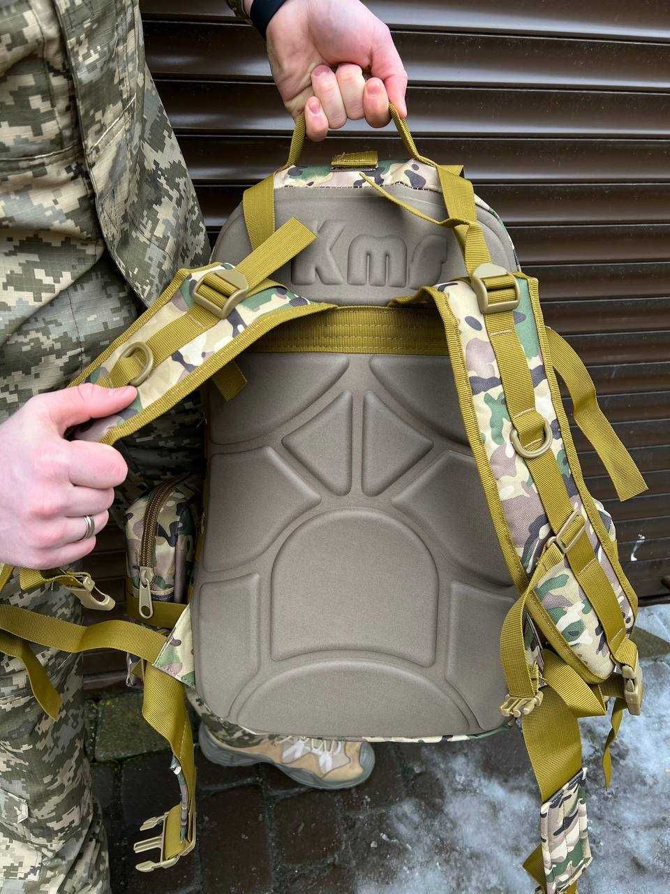 Военно-тактический рюкзак , спинка с масажером. Супер цена