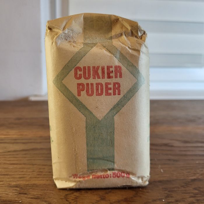 Kolekcjonerski cukier puder PRL ¹⁰⁹