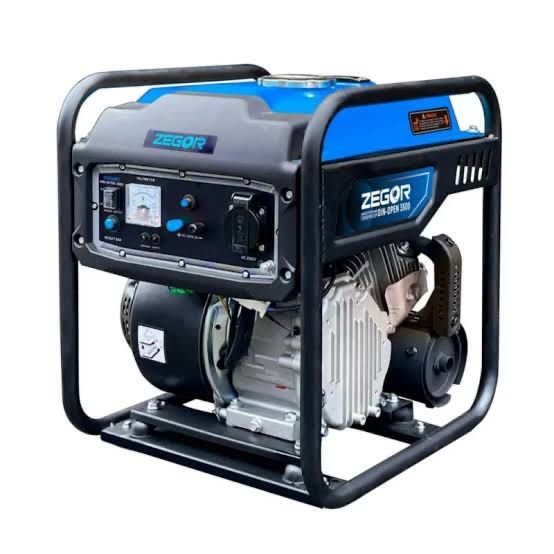 Бензиновый генератор б/у инверторного типа ZEGOR DIN-OPEN 3500
