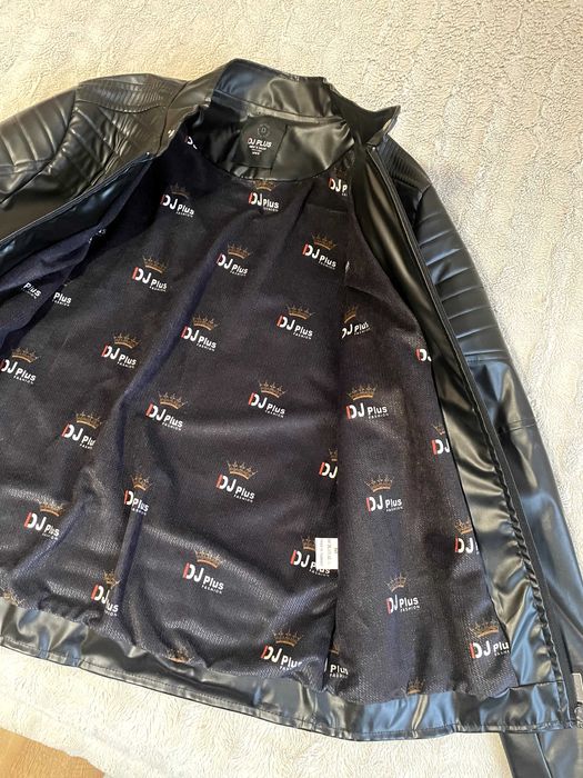 Чоловіча куртка з еко шкіри