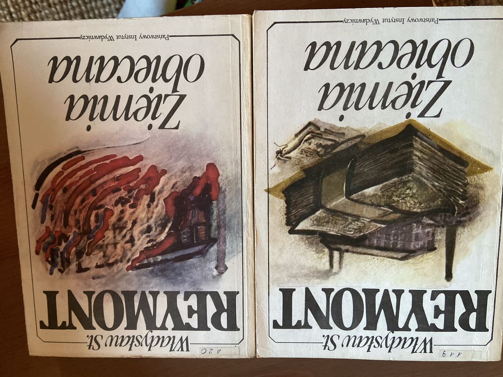 Ziemia obiecana Reymont 1 i 2 tom