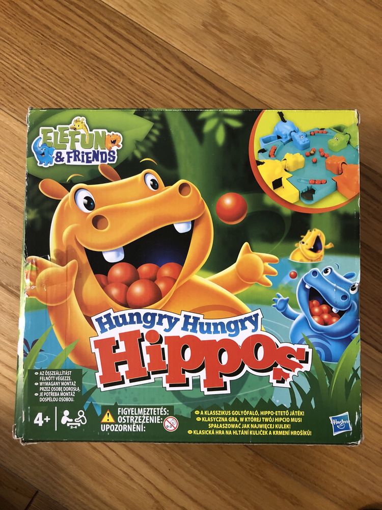 Gra Hungry Hippos firmy Elefun & friends