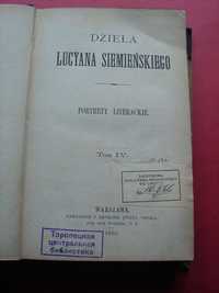 dziela lucyana siemieńskiego portrety literackie 1881 kolekcjonerska