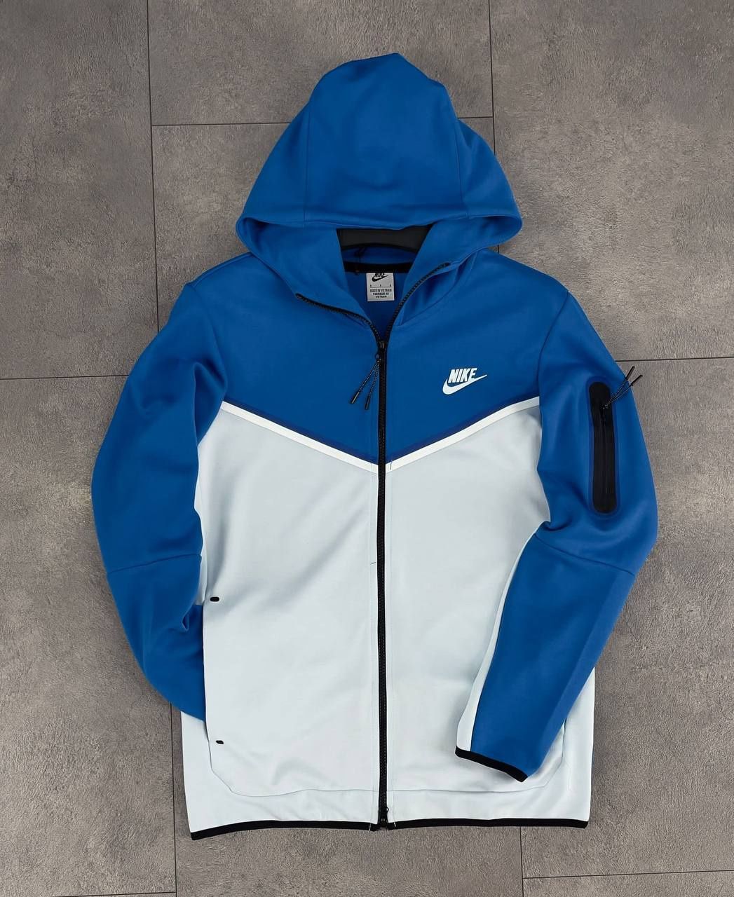 Чоловіча кофта Nike Tech Fleece / Найк тач Флис зипка