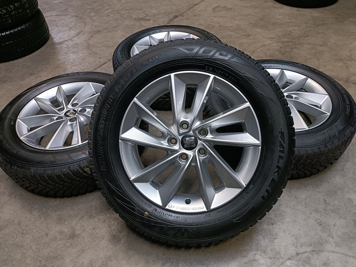 Koła zimowe Alufelgi Seat 16 cali 5x112 Ateca Arona Tarraco