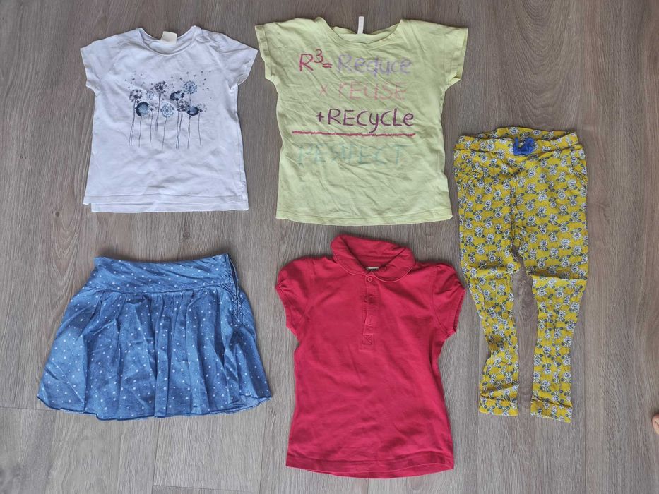 Lote verão menina 4-5A (Zara, benetton, Zippy)