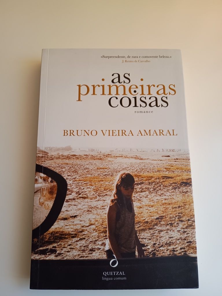 As Primeiras Coisas-Bruno Vieira Amaral-Com PORTES e Como NOVO