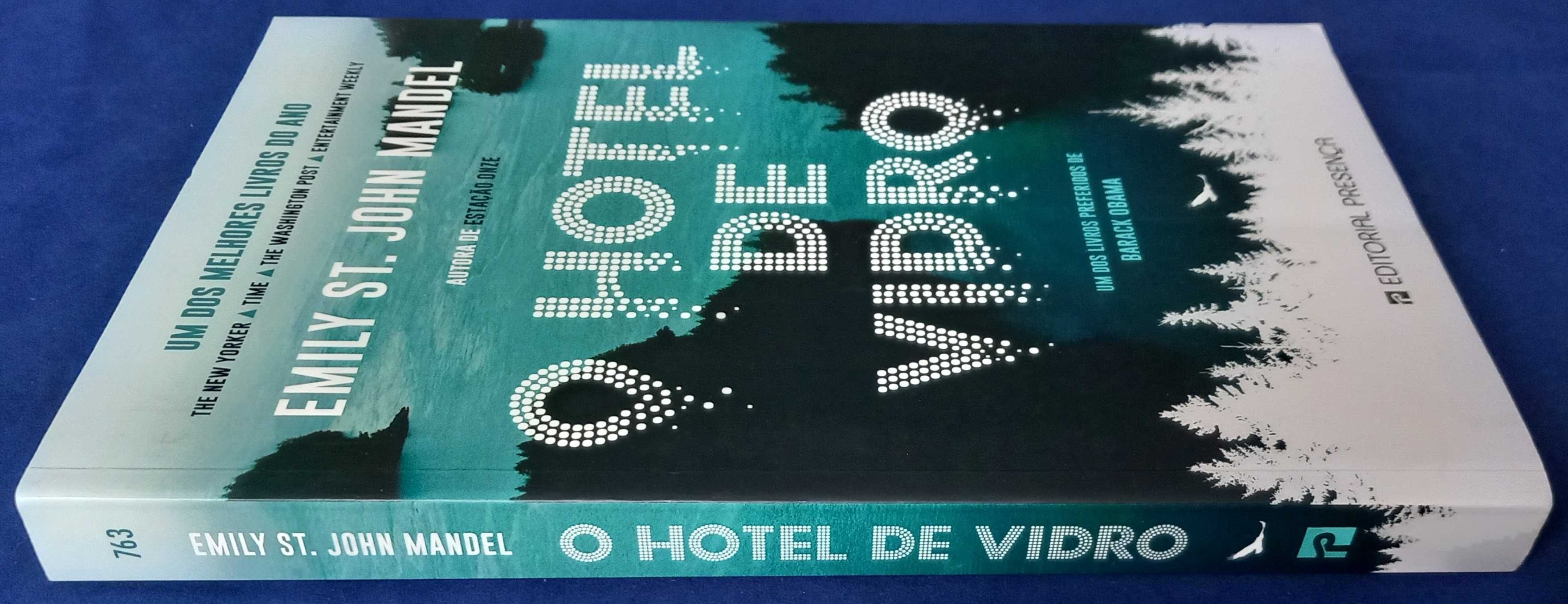 Livro O Hotel de Vidro de Emily St. John Mandel [Portes Grátis]