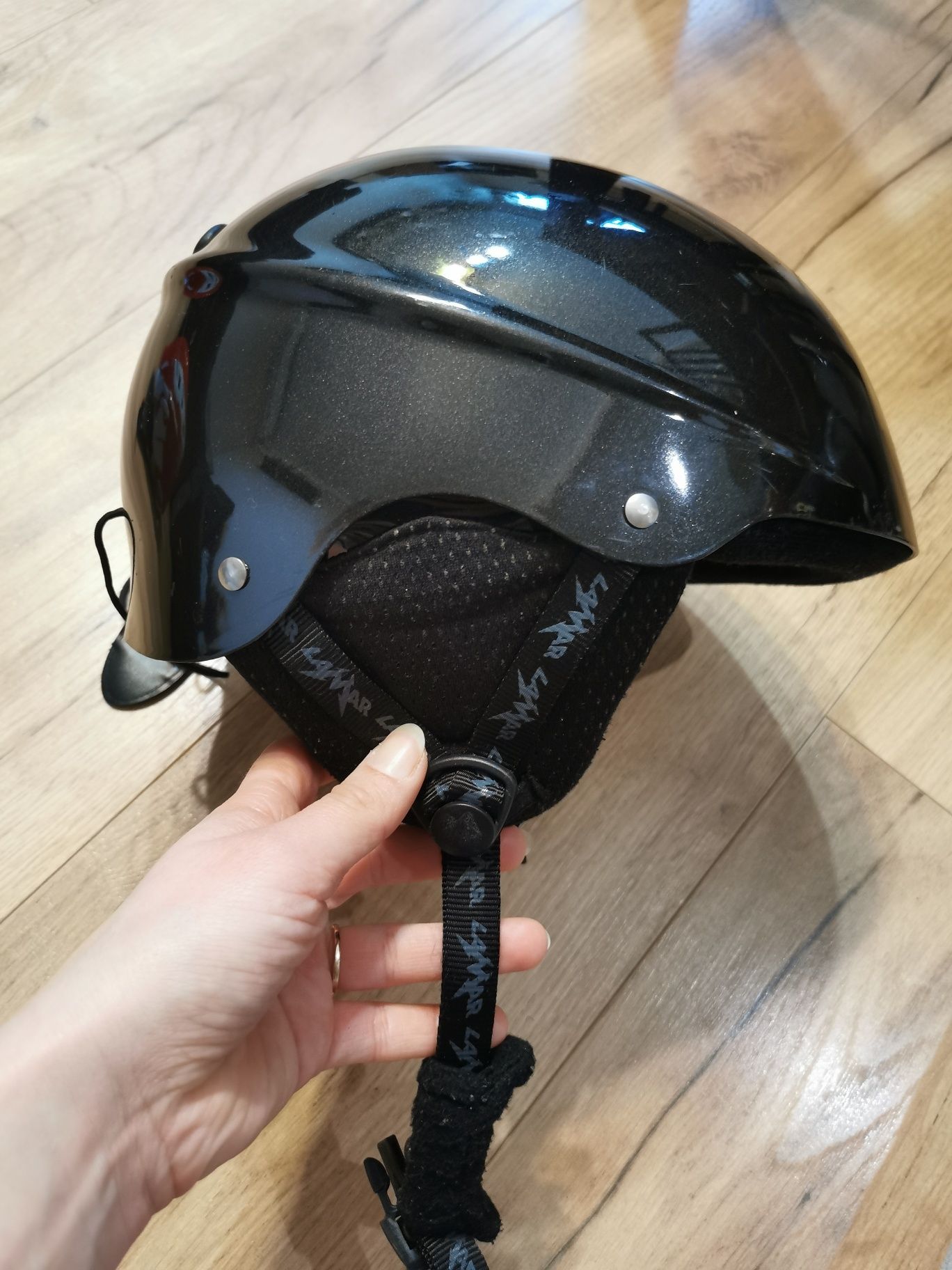 Kask narciarski lamar dziecięcy. Okolo 50-52cm