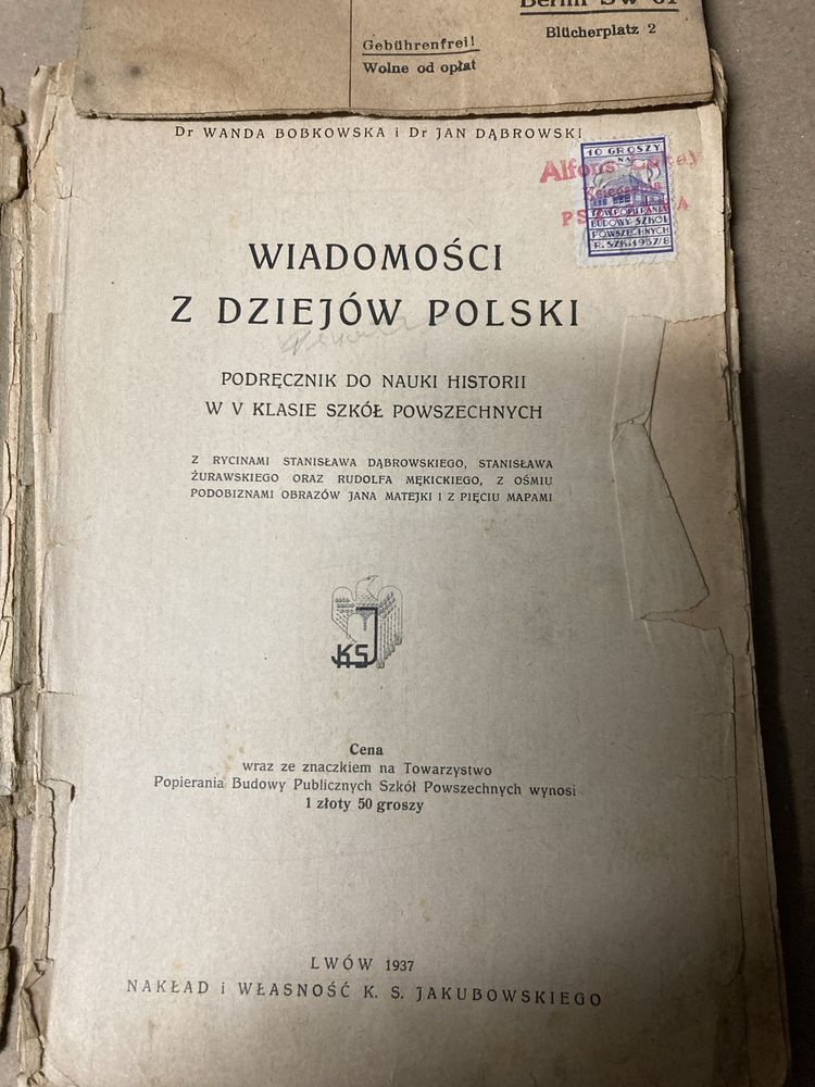 Pszczyna księgarnia przedwojenna Alfons Lokay