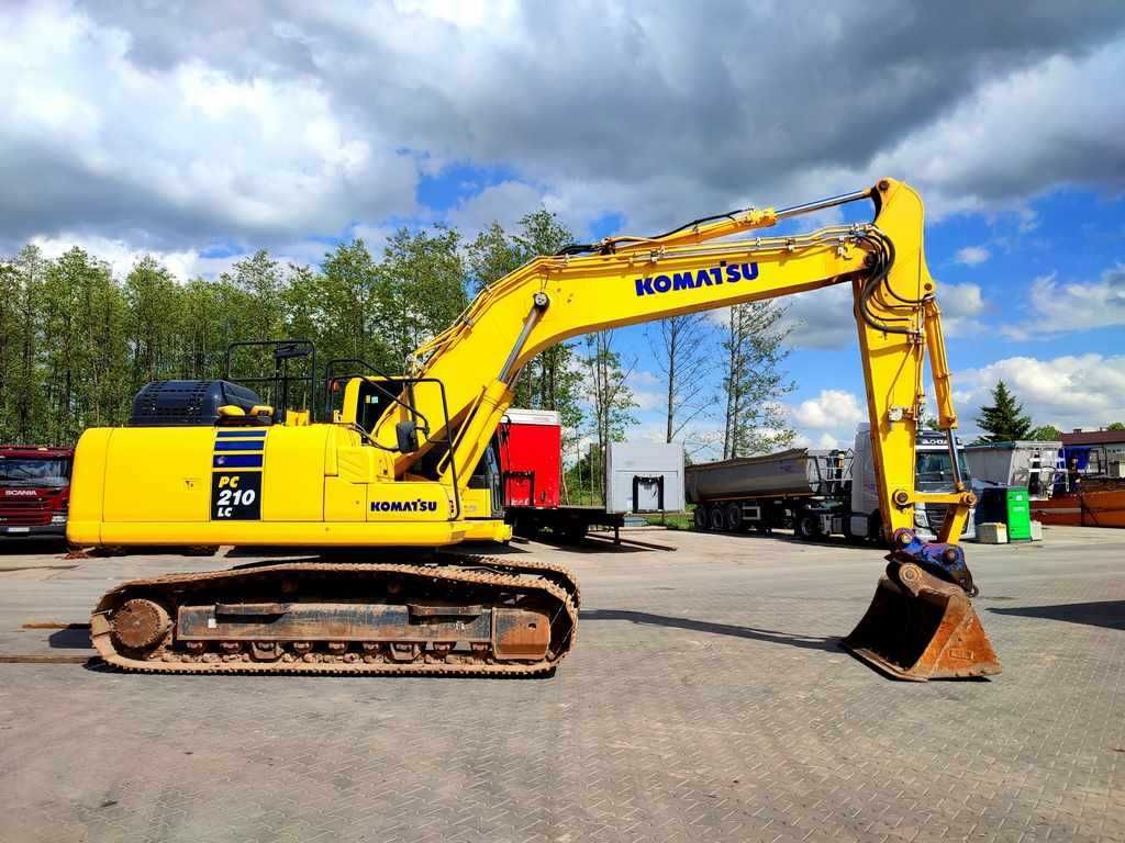 Koparka Gąsienicowa Komatsu PC210 - 11 - Wynajem