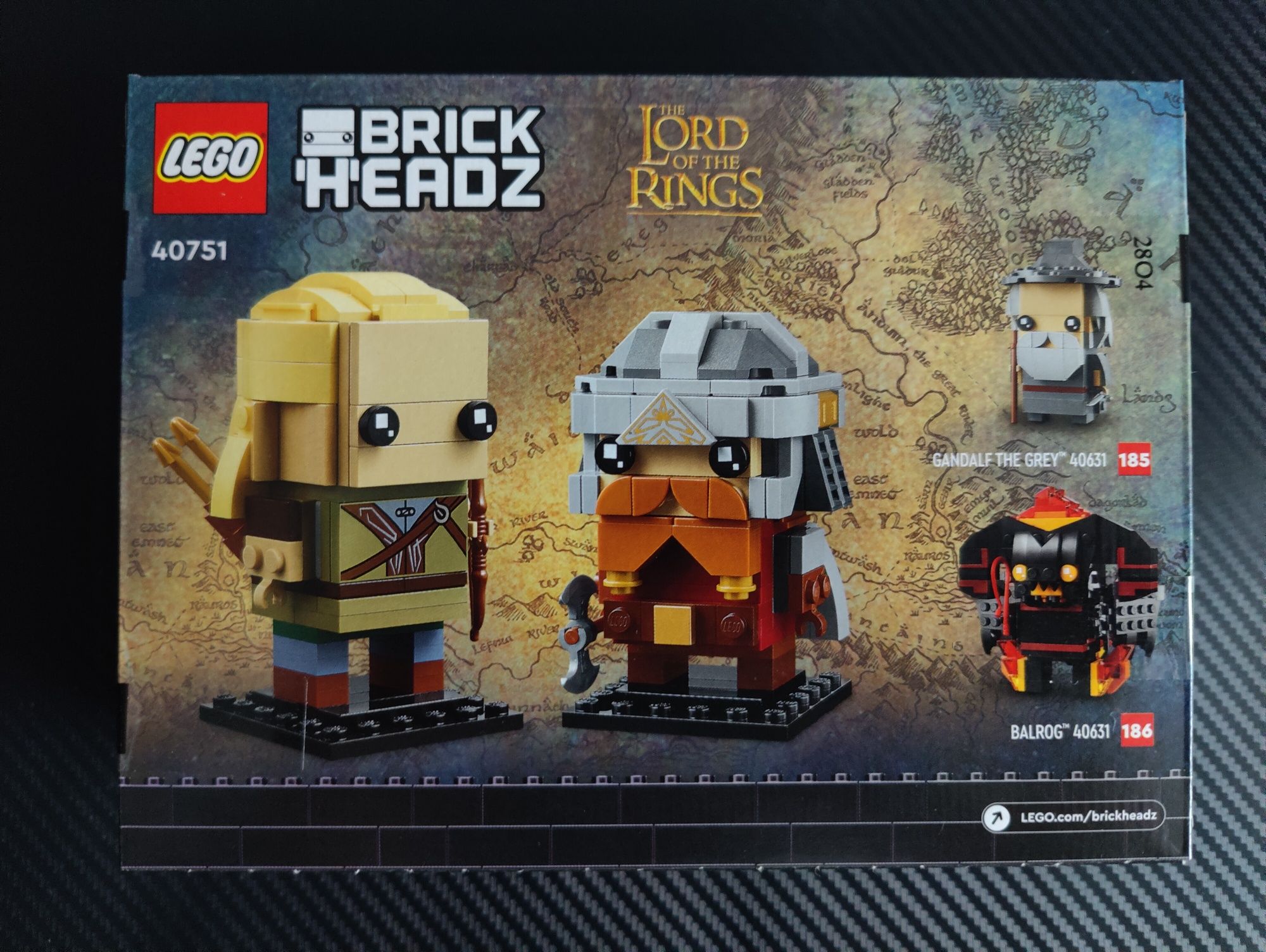 Lego Brickheadz 40751 Legolas i Gimli