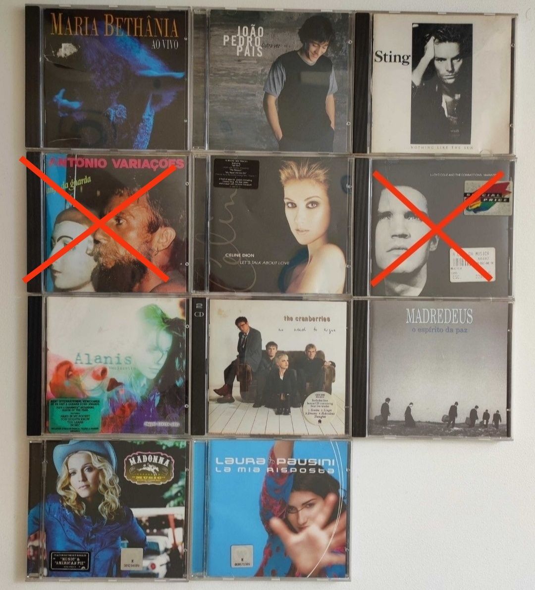 Lote 86 CDs géneros variados