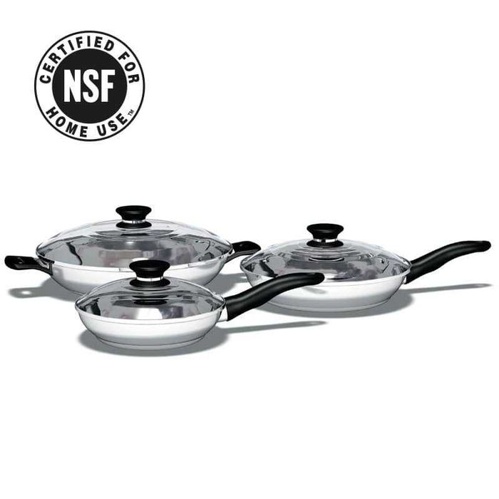 Сковорідка iCook-не допускає пригорання, кришка із загартованого скла!