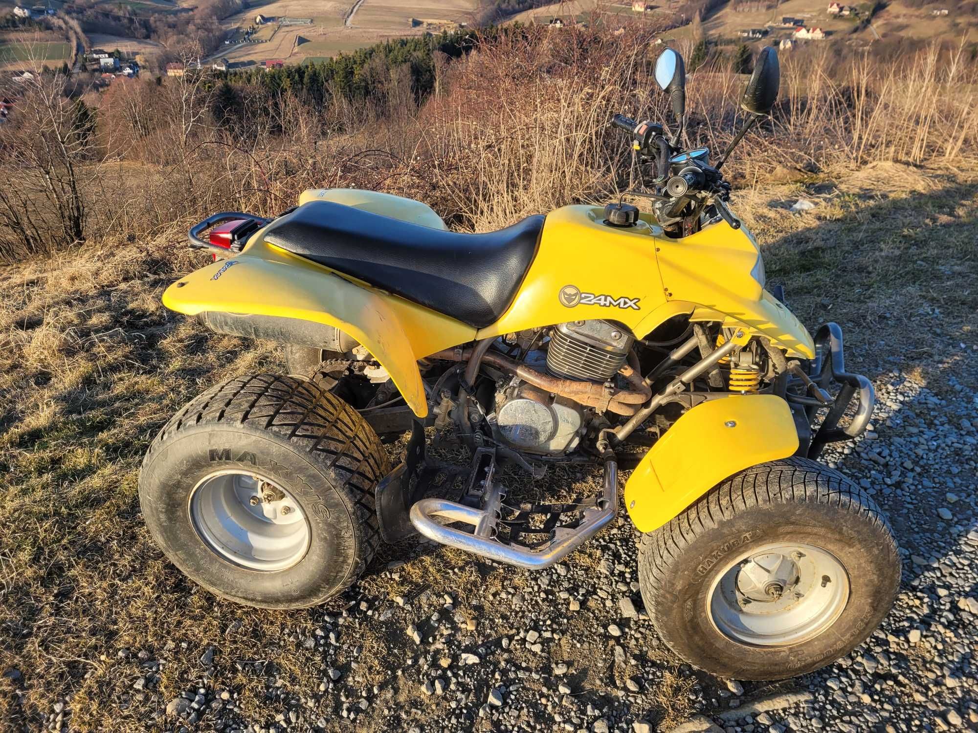 Quad SMC Barossa 250, zarejestrowany, dwa komplety kół.