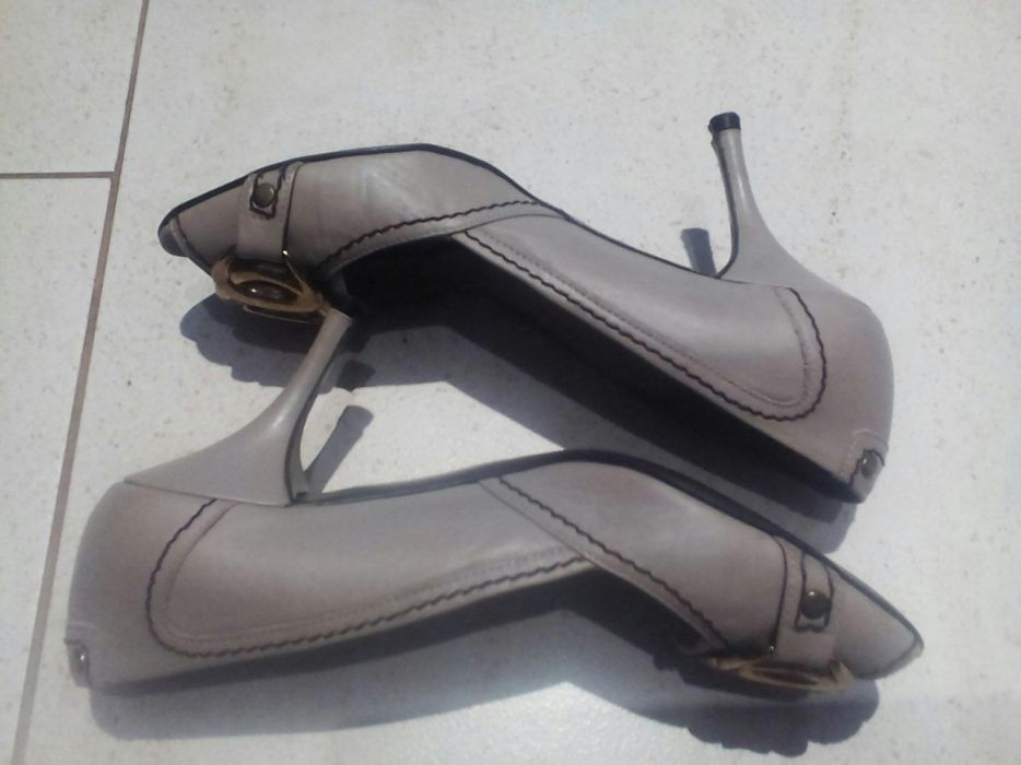 Buty czółenka ZARA r. 36/37 zestaw+koturny