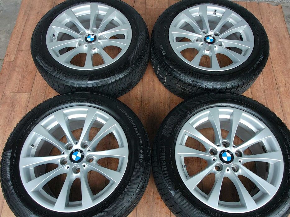 Koła Bmw 5 X1 X3 17 5x120 ET 34 Continental 225/55/17 zima!