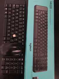 Комплект (клавіатура і мишка) Logitech Combo MK220